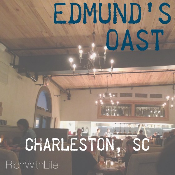 Edmund's Oast Charleston, SC Gluten Free restaurant review
