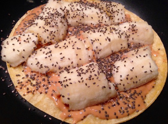 Peanut Butter Banana Taco: Rich With Life - Gluten, Dairy, and Sugar Free